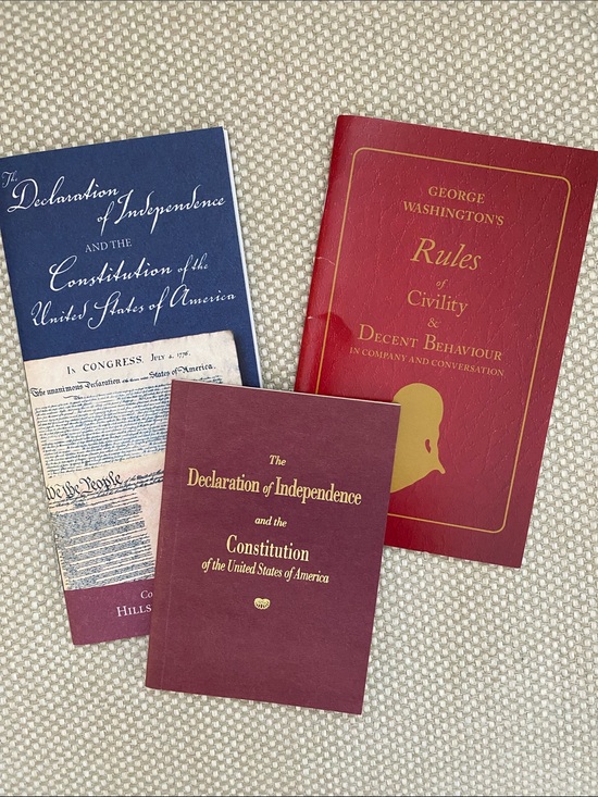 Other - Booklets • Declaration of Independence • Constitution • Rules of Civility